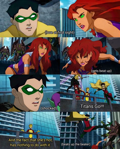 dcamu nightwing and starfire